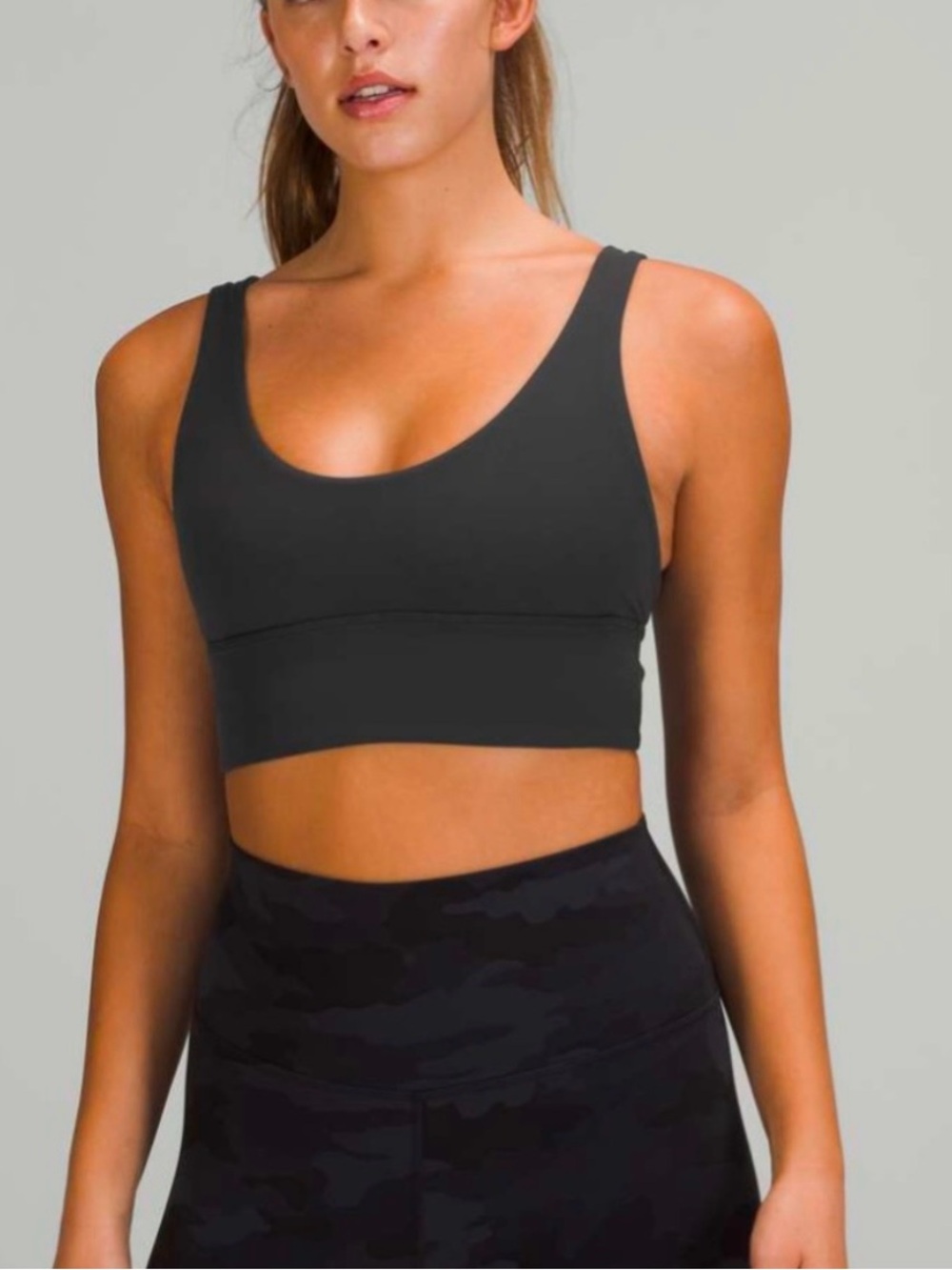 Lululemon Align Reversible Black  Sport Bra size 6